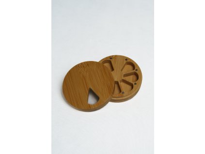 Bambusový drevený dávkovač liekov