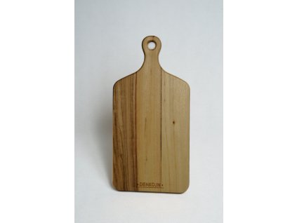 Olivová drevená krájacia doska s rukoväťou 40 × 20 cm