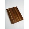 doska 29; Akáciová drevená servírovacia doska s keramickým povrchom 40 × 30 cm