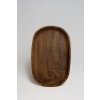 Akáciová drevená servírovacia doska oválna 28 × 18 cm