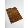 Masívna drevená krájacia doska - TEAK 42 × 31 × 4cm