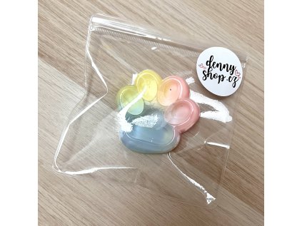 Squishy tlapička - duha