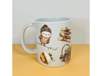 Hrníček - vánoční sovička
