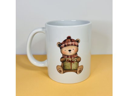 Hrníček - vánoční medvídek