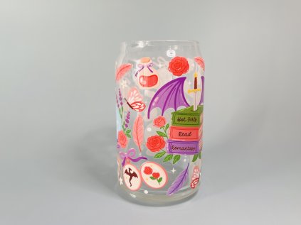 Sklenička - book lover