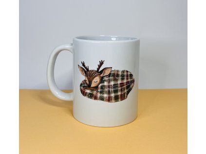 Hrnek - spící srnečka