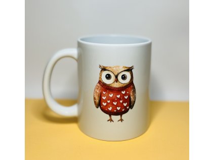 Hrníček - zamilovaná sovička