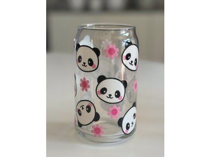 nedokonalá sklenička - pandy