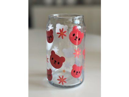 nedokonalá sklenička - medvídci