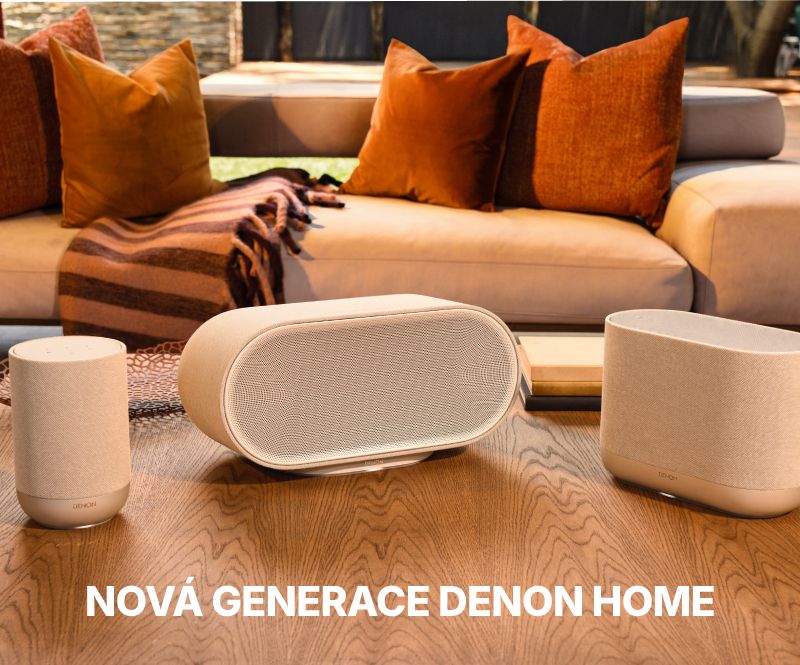 Nová generace chytrých reproduktorů Denon Home