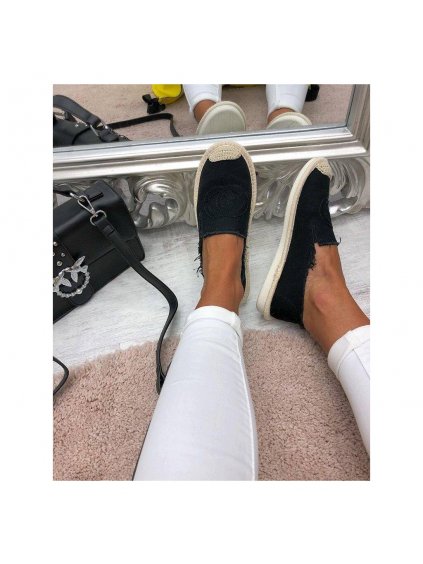 Dámské espadrilky Seastar černé