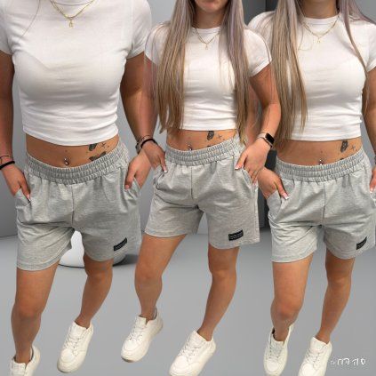 Kraťasy šedé Garment