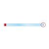 Hawe Stopstrip 8 mm rovne cervene