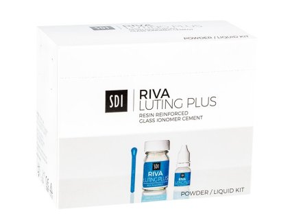 riva luting plus prášek , tekutina