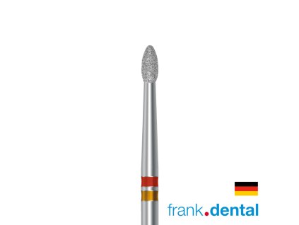 Diamantový brousek na zirkon – oválný tvar (football), D.Z379.023.F.FG, 5 ks 1