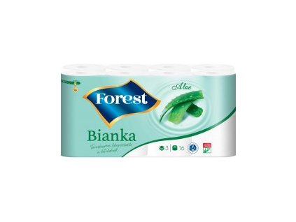 Toaletní papír Bianka Aloe Vera, 3vr. 16ks/bal.
