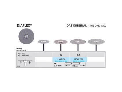 61251 diamantovy disk diaflex sypany ze spodu h346 1 9cm normal