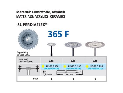 61464 diamantovy disk superdiaflex oboustranne sypany h365 1 9cm extra jemna