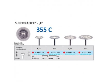 61311 diamantovy disk superdiaflex c oboustranne sypany 1 3cm jemna