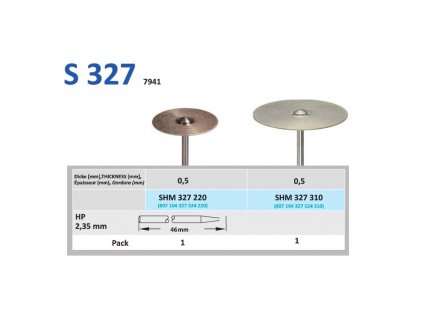 63291 disk ze sintrovanych diamantu shm327 prumer 2 2cm zrnitost normal