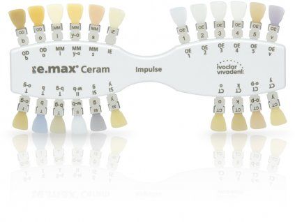 IPS e.max Ceram Impulse – vzorník odstínů