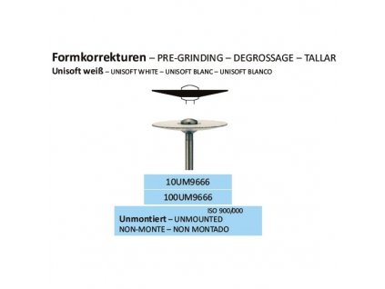 342 lestici guma unisoft weiss um9666 100ks