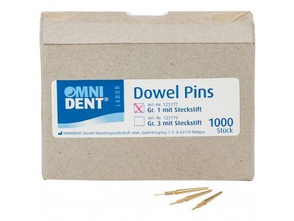 Dowel Piny s trnem vel.1, 1000ks