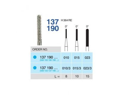 6444 tvrdokovova freza cylindr zakulaceny 137190 prumer 1mm