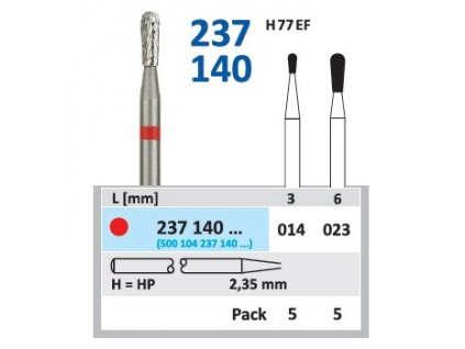 16593 tvrdokovova freza hruska 237140 prumer 1 4mm