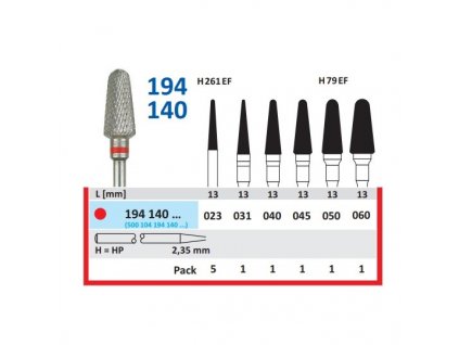 15204 tvrdokovova freza konus zakulaceny 194140 prumer 5mm
