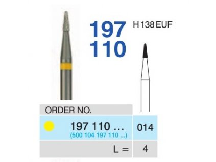 15348 tvrdokovova freza konus zakulaceny 197110 prumer 1 4mm