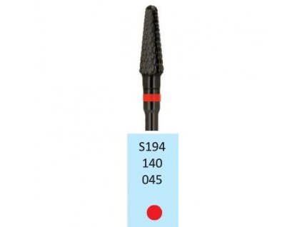 62865 tvrdokovova freza konus zakulaceny s194140 prumer 4 5mm