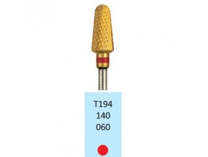 63531 tvrdokovova freza s titanovou vrstvou konus zakulaceny t194140 6mm