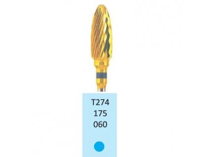 63567 tvrdokovova freza s titanovou vrstvou plaminek t274175 prumer 6mm