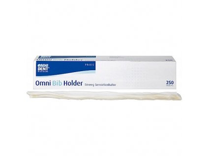 Omni Bib Holder - jednorázový držák ubrousků, 250ks