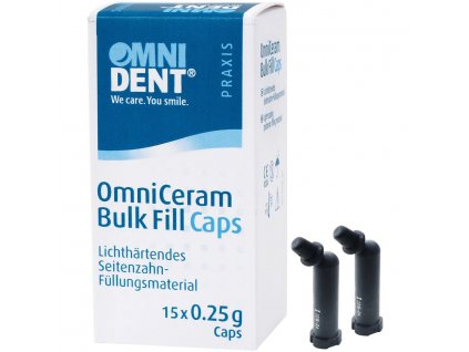 OmniCeram Bulk Fill - nanohybridní kompozit, 15x0,25g kompule