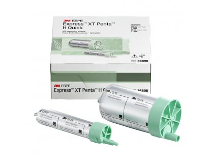 Express XT Penta H Quick
Doplňkové balení  (1x báze à 300 ml, 1x katalyzátor à 60 ml)