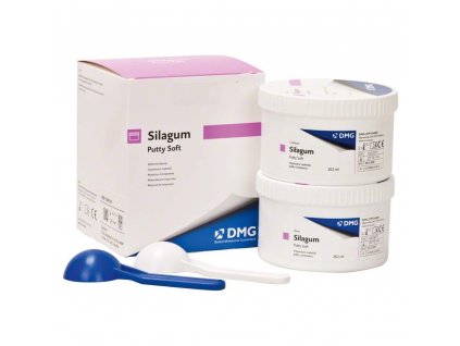 Silagum Putty Soft - otiskovací hmota, 2x262ml