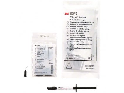 Clinpro Sealant
Doplňkové balení (1x tuba pečetidla à 1,2 ml, 10x aplikační koncovka černá)