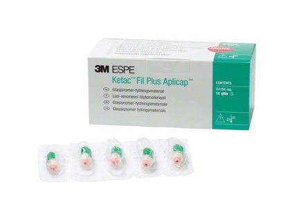 Ketac Fil Plus Aplicap
Doplňkové balení (50 kapslí, odstín A3 žlutá)