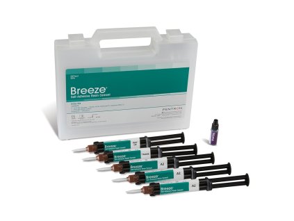 breeze self adhesive resin cement intro kit 5 x 4 ml 1 x 3 ml silan 14021