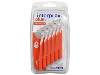 Mezizubní kartáčky Interprox Plus, 0,5mm, oranžové, 6ks