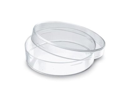 Petriho miska skleněná, 7 cm x 15 mm