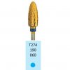 63570 tvrdokovova freza s titanovou vrstvou konus zakulaceny t274190 6mm