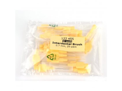 TePe mezizubní kartáčky 0,7 mm Extra soft světlě žluté 25 ks