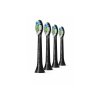 Philips Sonicare W Optimal White Black HX6064/11, náhradní hlavice, 4 ks