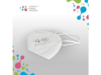 Ultralehká Nanomaska Safety Nano Protect - Gen. 3.0 / 3D Medical mask