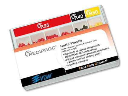 Reciproc gutaperčové čepy (Varianta Reciproc gutaperčové čepy sortiment 60ks)