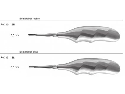 Páka Bein 3,5 mm (Varianta Páka Bein 3,5 mm - Levá)