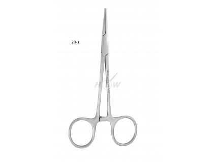 Pean Halstead-Mosquito 12,5 cm (Varianta Pean Halstead-Mosquito 12,5 cm - zahnutý)